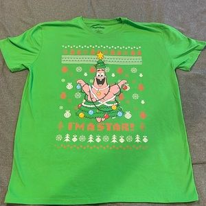 Mens Nickelodeon Patrick I’m a Star Christmas T-shirt